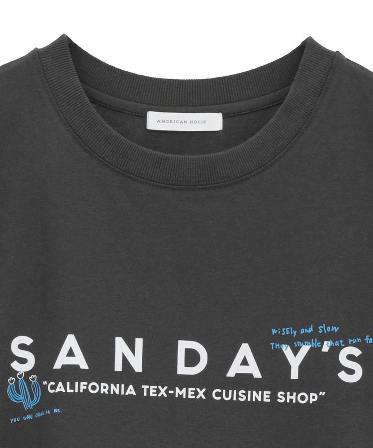 AMERICAN HOLIC「SANDAYS ロングTシャツ/チュニック」|Tシャツ・カットソー|