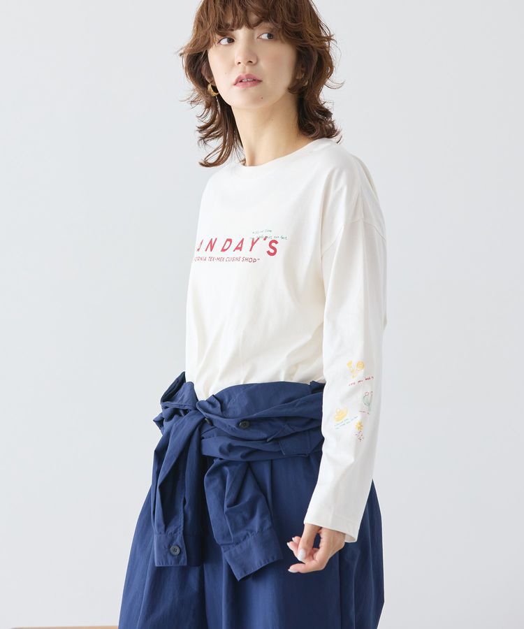 AMERICAN HOLIC「SANDAYS ロングTシャツ/チュニック」|Tシャツ・カットソー|