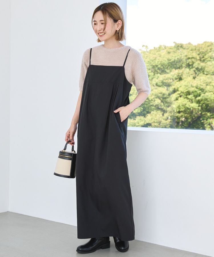 AMERICAN HOLIC「タック切替キャミワンピース」|ワンピース|