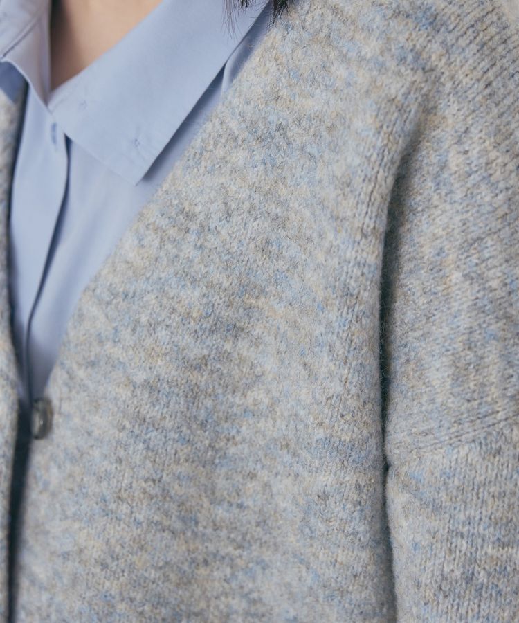 AMERICAN HOLIC「VネックWフェイスニットカーディガン【WEB限定カラー有り】」|カーディガン|