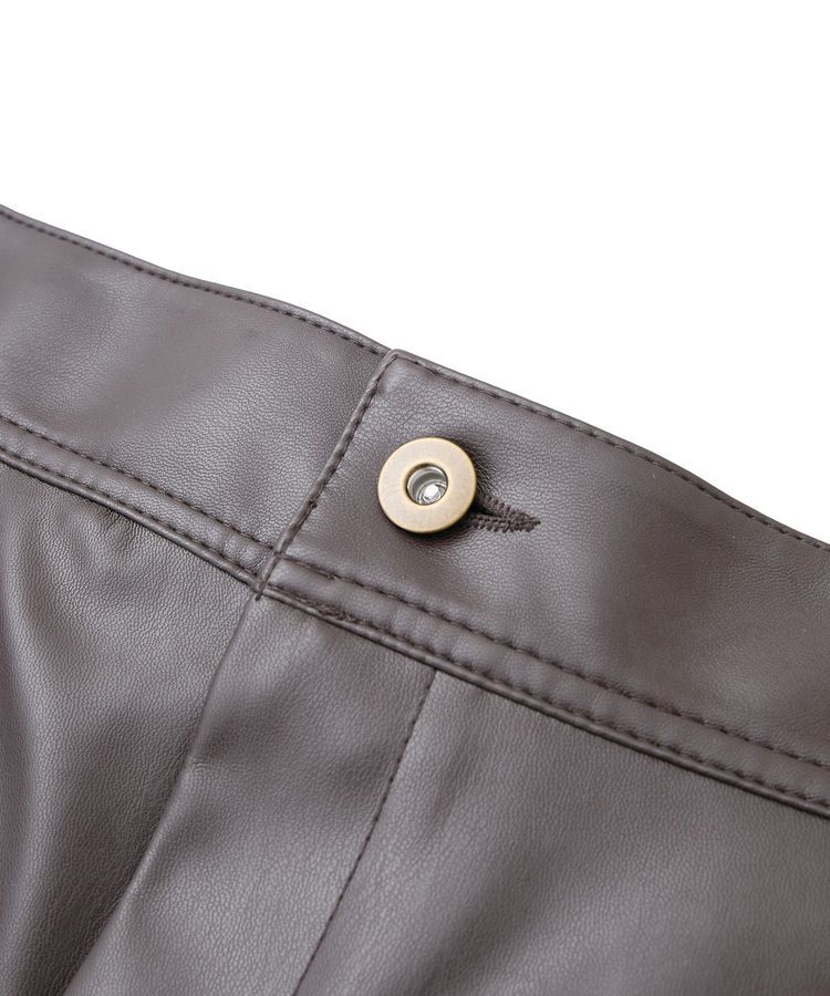 AMERICAN HOLIC「Wポケットフェイクレザースカート」|スカート|