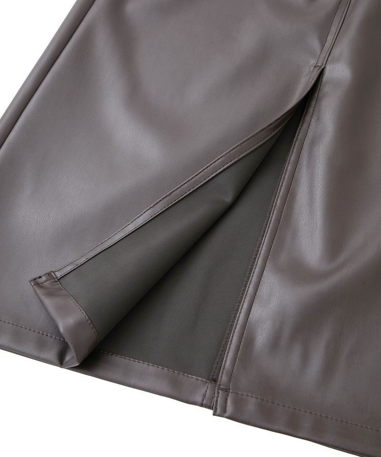 AMERICAN HOLIC「Wポケットフェイクレザースカート」|スカート|