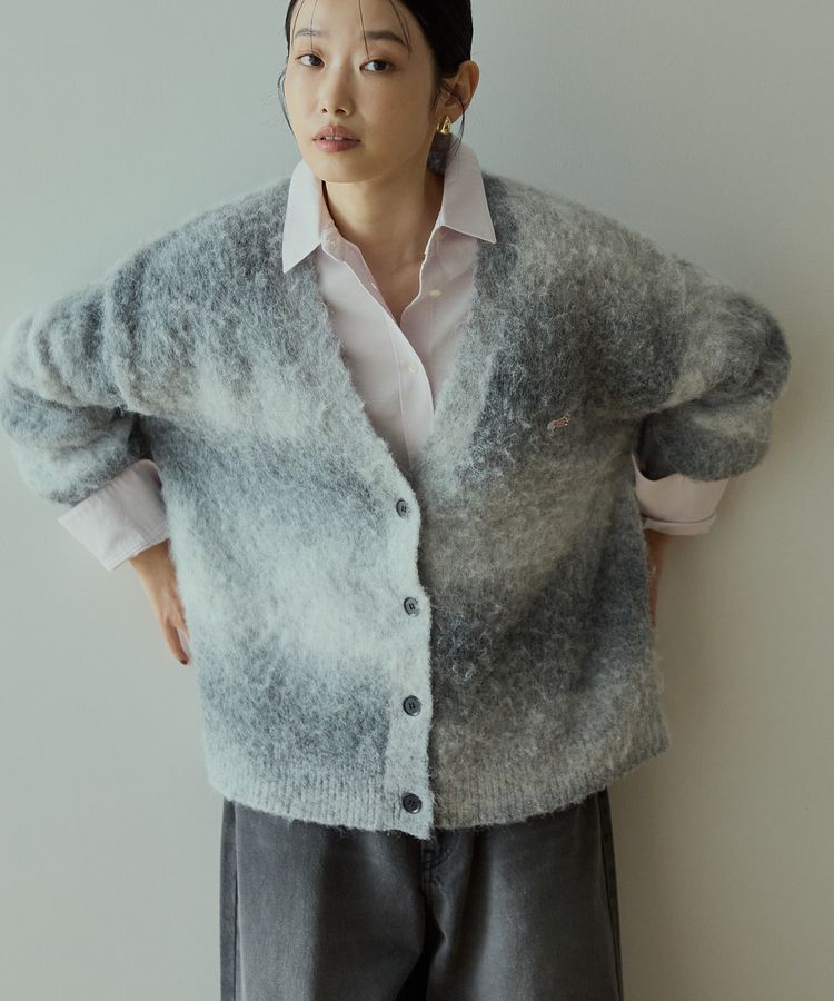 AMERICAN HOLIC「PENNEY'Sシャギーグラデーションカーディガン」|カーディガン|
