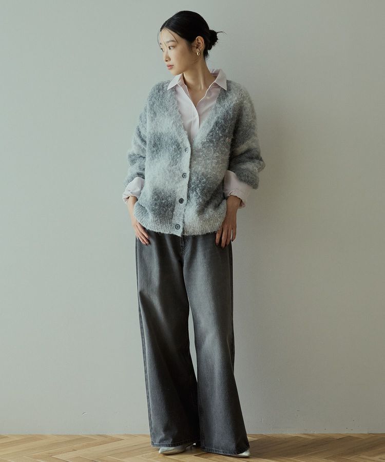AMERICAN HOLIC「PENNEY'Sシャギーグラデーションカーディガン」|カーディガン|
