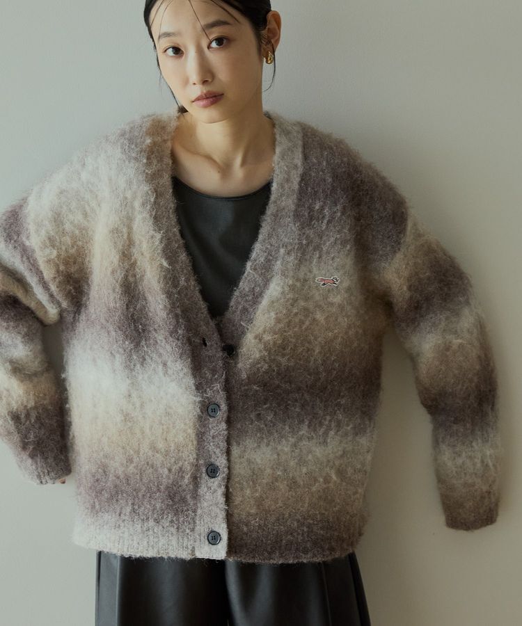 AMERICAN HOLIC「PENNEY'Sシャギーグラデーションカーディガン」|カーディガン|