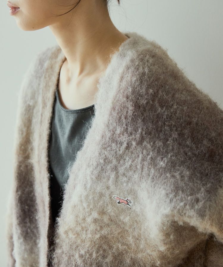 AMERICAN HOLIC「PENNEY'Sシャギーグラデーションカーディガン」|カーディガン|