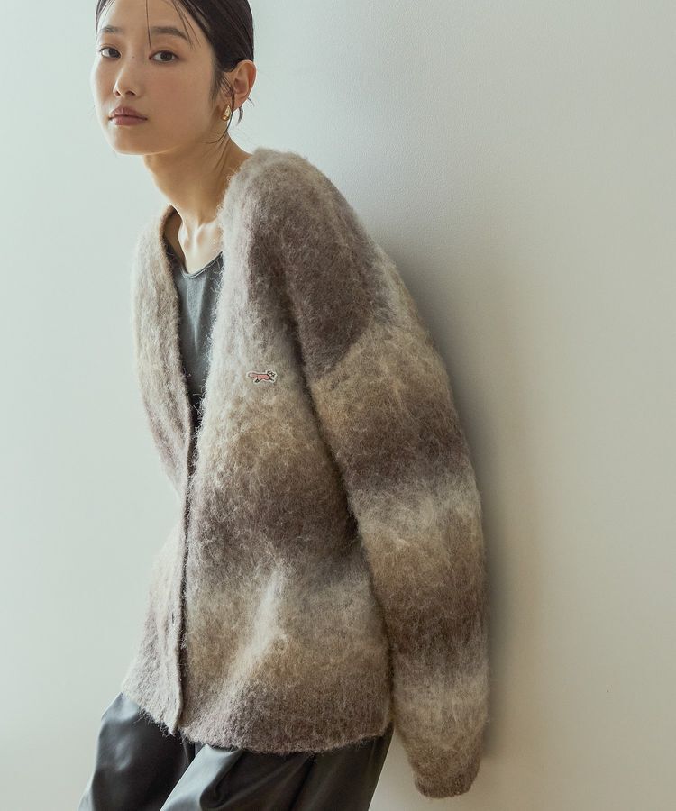 AMERICAN HOLIC「PENNEY'Sシャギーグラデーションカーディガン」|カーディガン|