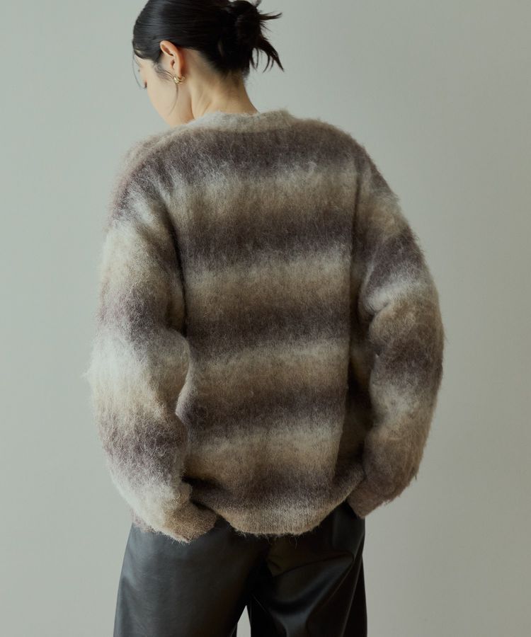 AMERICAN HOLIC「PENNEY'Sシャギーグラデーションカーディガン」|カーディガン|