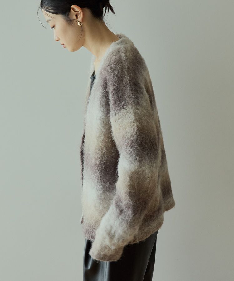 AMERICAN HOLIC「PENNEY'Sシャギーグラデーションカーディガン」|カーディガン|