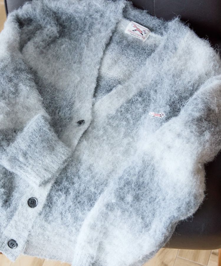 AMERICAN HOLIC「PENNEY'Sシャギーグラデーションカーディガン」|カーディガン|