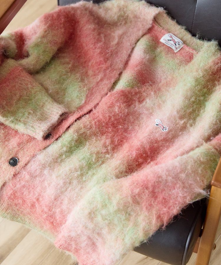 AMERICAN HOLIC「PENNEY'Sシャギーグラデーションカーディガン」|カーディガン|