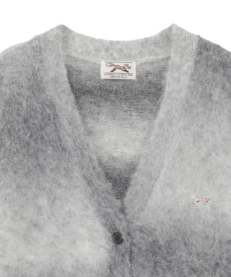 AMERICAN HOLIC「PENNEY'Sシャギーグラデーションカーディガン」|カーディガン|