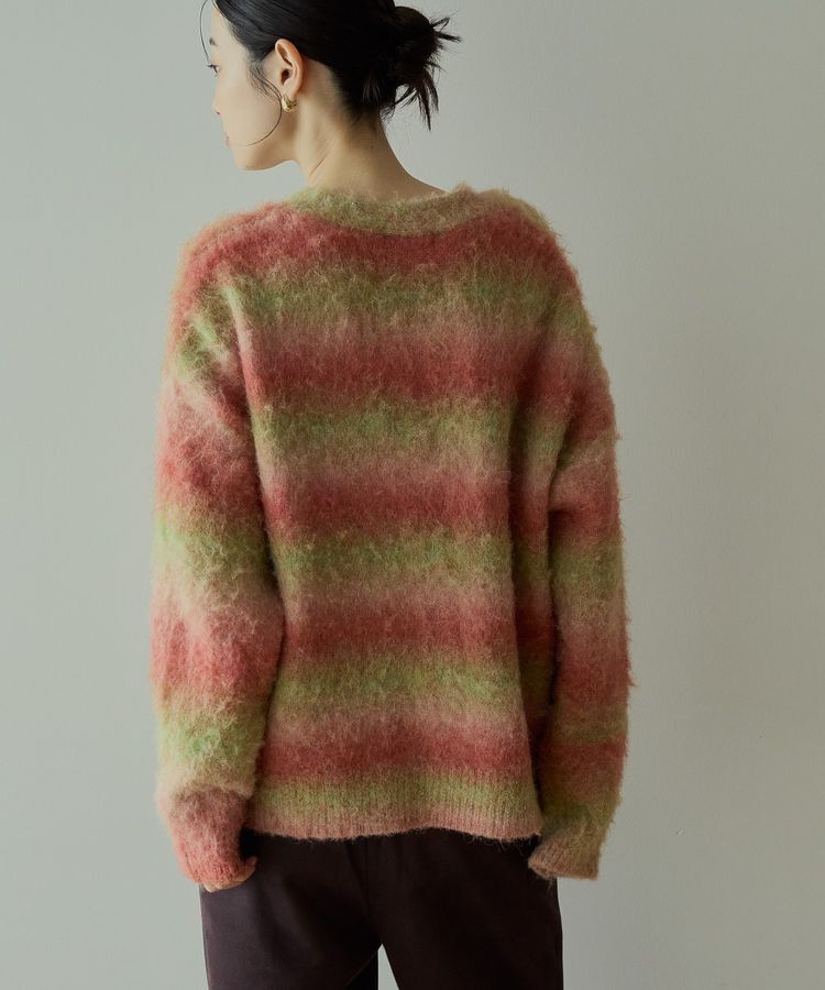 AMERICAN HOLIC「PENNEY'Sシャギーグラデーションカーディガン」|カーディガン|