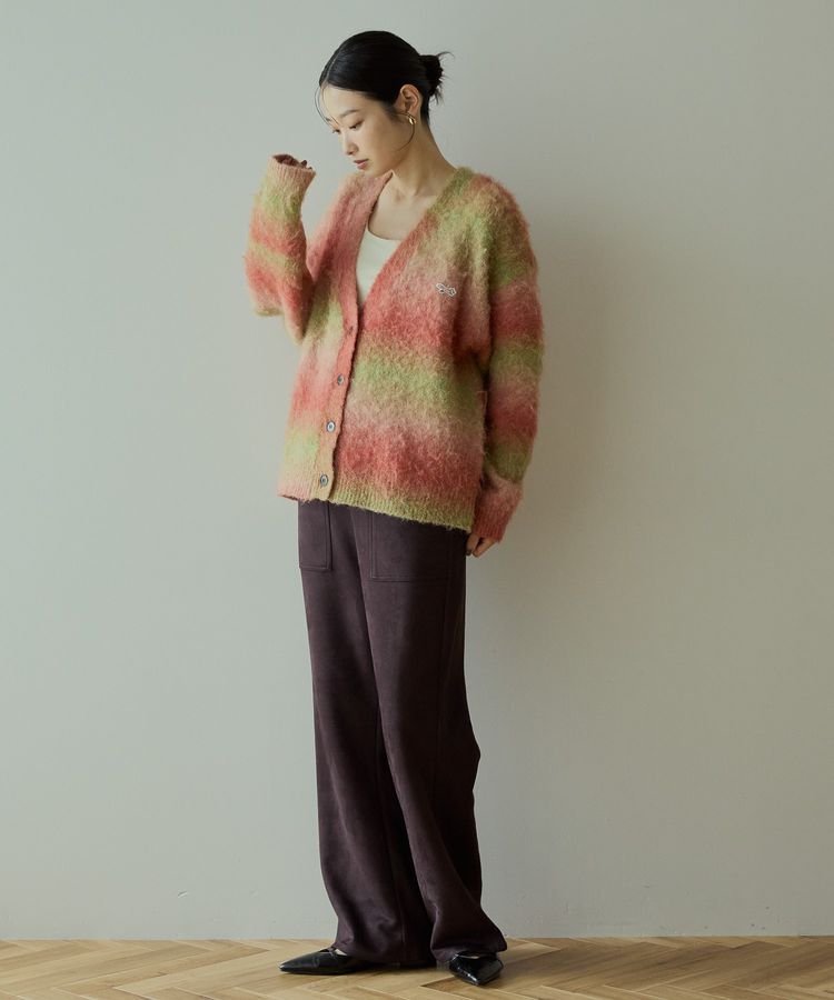 AMERICAN HOLIC「PENNEY'Sシャギーグラデーションカーディガン」|カーディガン|