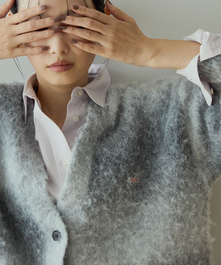 AMERICAN HOLIC「PENNEY'Sシャギーグラデーションカーディガン」|カーディガン|