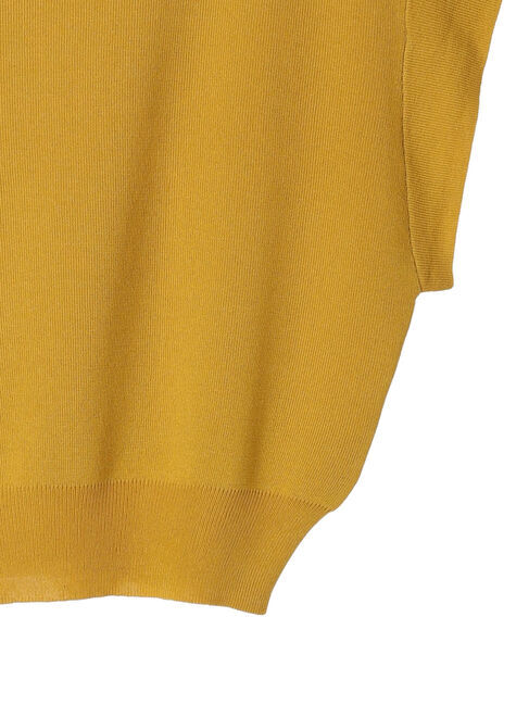 Green Parks「推しニット　フレンチスリーブニットプルオーバー」|ニット・セーター|