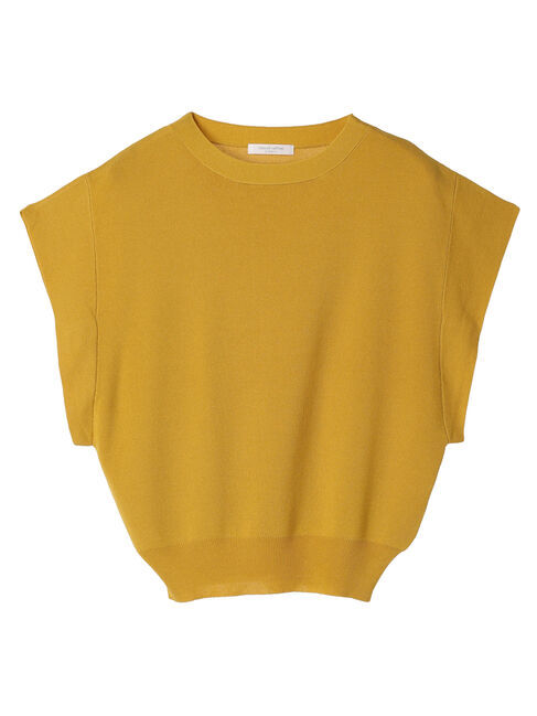 Green Parks「推しニット　フレンチスリーブニットプルオーバー」|ニット・セーター|