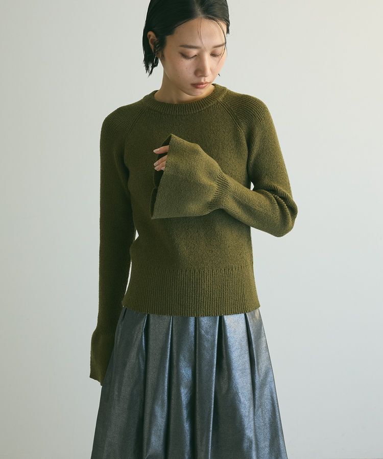 armonia「armonia.袖フレアニットプルオーバー」|ニット・セーター|
