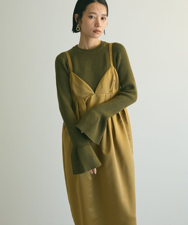 armonia「armonia.袖フレアニットプルオーバー」|ニット・セーター|