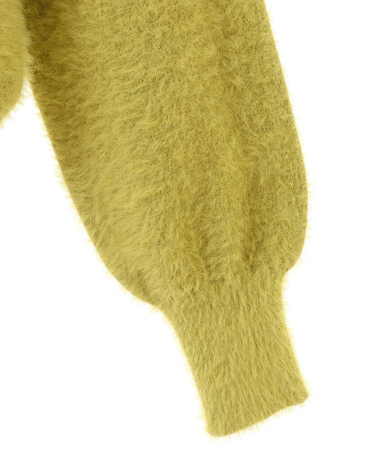 Green Parks「ラメシャギーニットカーディガン」|カーディガン|