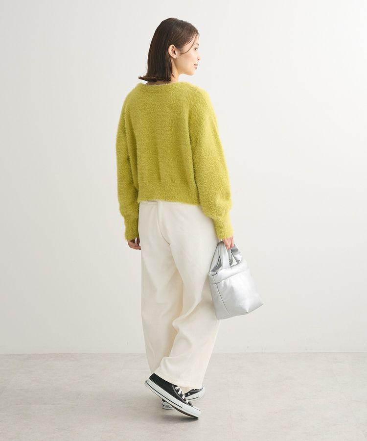 Green Parks「ラメシャギーニットカーディガン」|カーディガン|