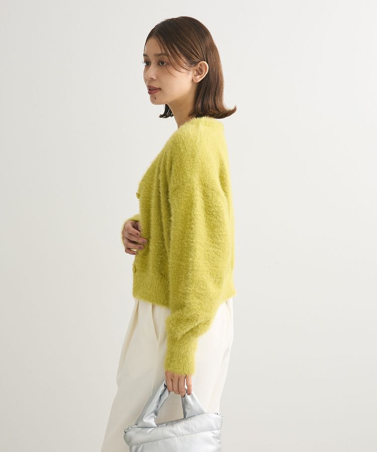 Green Parks「ラメシャギーニットカーディガン」|カーディガン|