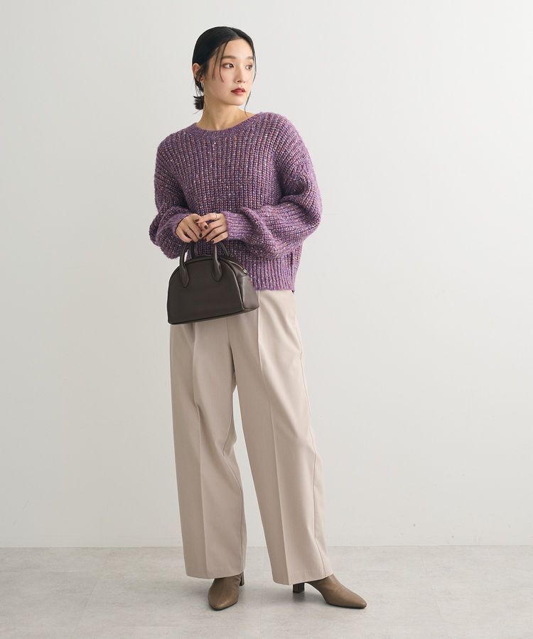 Green Parks「あったかきれシル ワイドストレートパンツ」|その他|