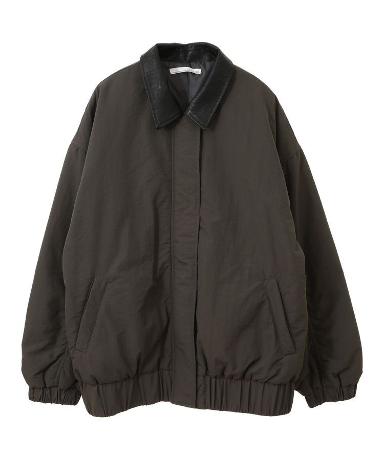 Green Parks「・ELENCARE DUE フェイクレザーエリブルゾン」|ブルゾン・スタジャン|