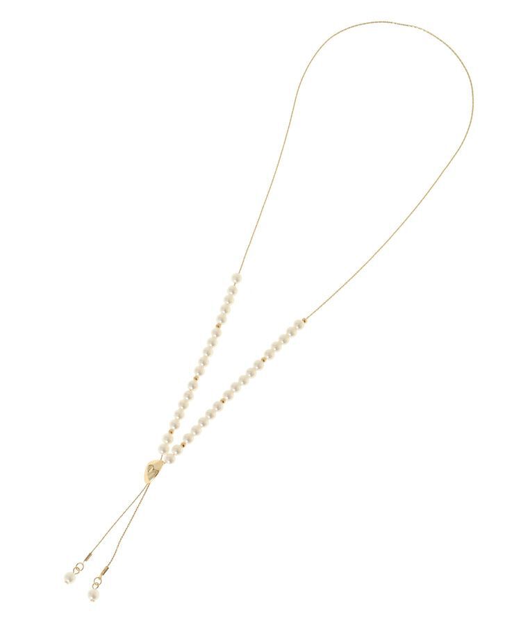 armonia「everywalk.2WAYステーションパールネックレス」|ネックレス|Gold