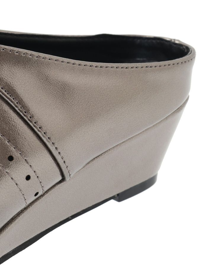 Green Parks「・richblue ウエスタンウェッジミュール」|パンプス|