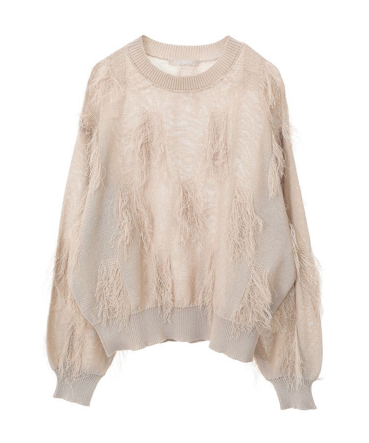 armonia「フリンジニットプルオーバー」|ニット・セーター|