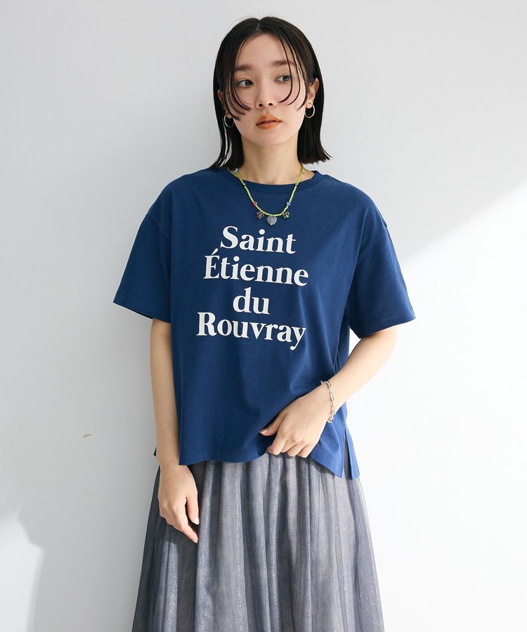 Green Parks「多段フェミニンロゴボックスTシャツ」|Tシャツ・カットソー|