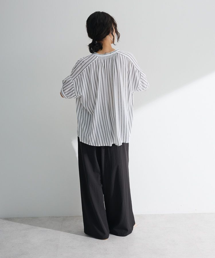 Green Parks「アソート柄さらっとレーヨンブラウス」|シャツ・ブラウス|