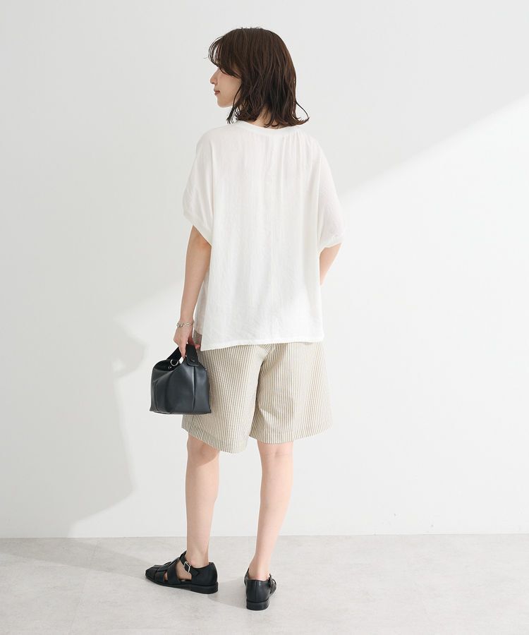 Green Parks「Tブラウスドルマンスリーブプルオーバー」|Tシャツ・カットソー|