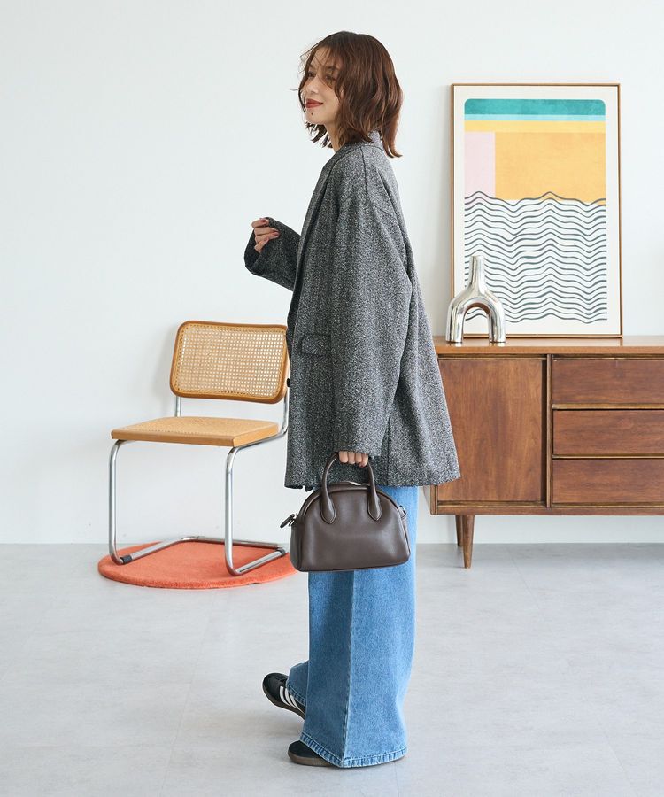 Green Parks「ツイードWオーバージャケット」|テーラードジャケット|