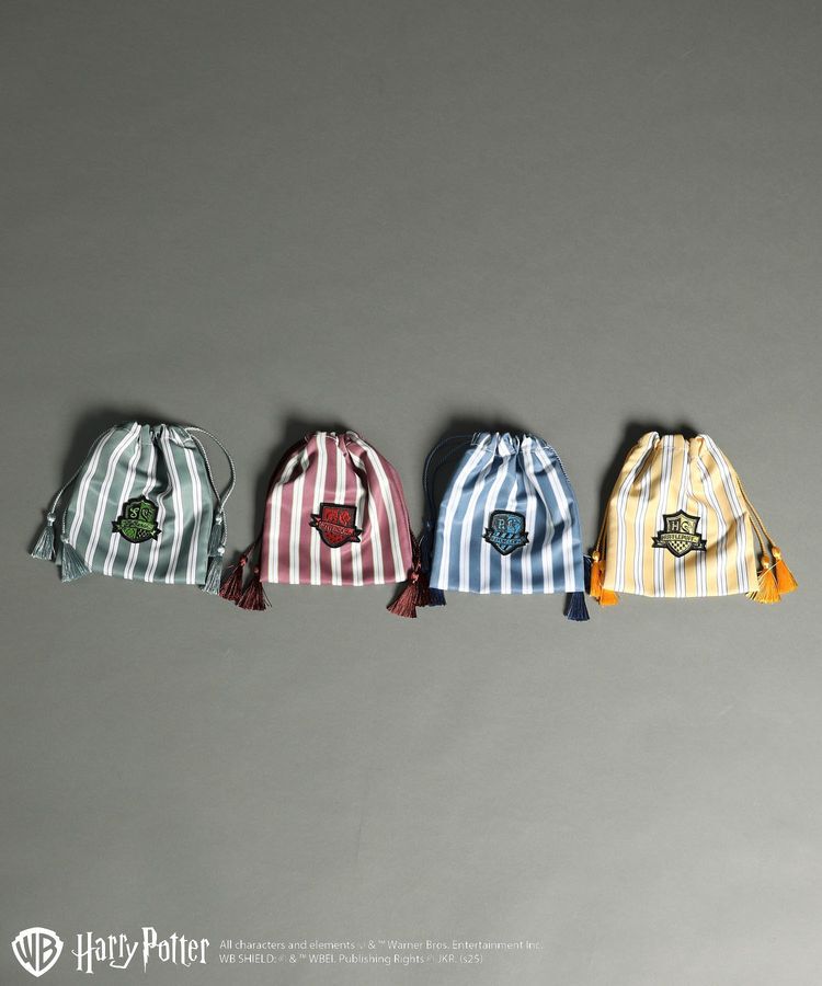 Green Parks「ハリー・ポッター/ストライプきんちゃく」|ポーチ|