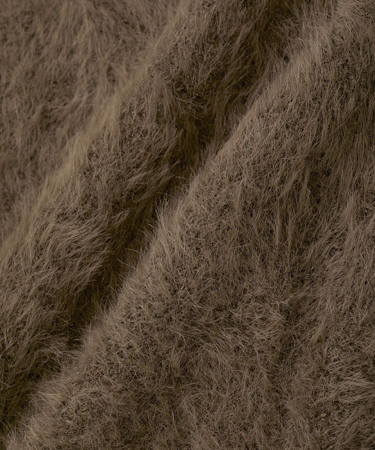 Green Parks「楽ちんシャギーIラインスカート」|タイト|