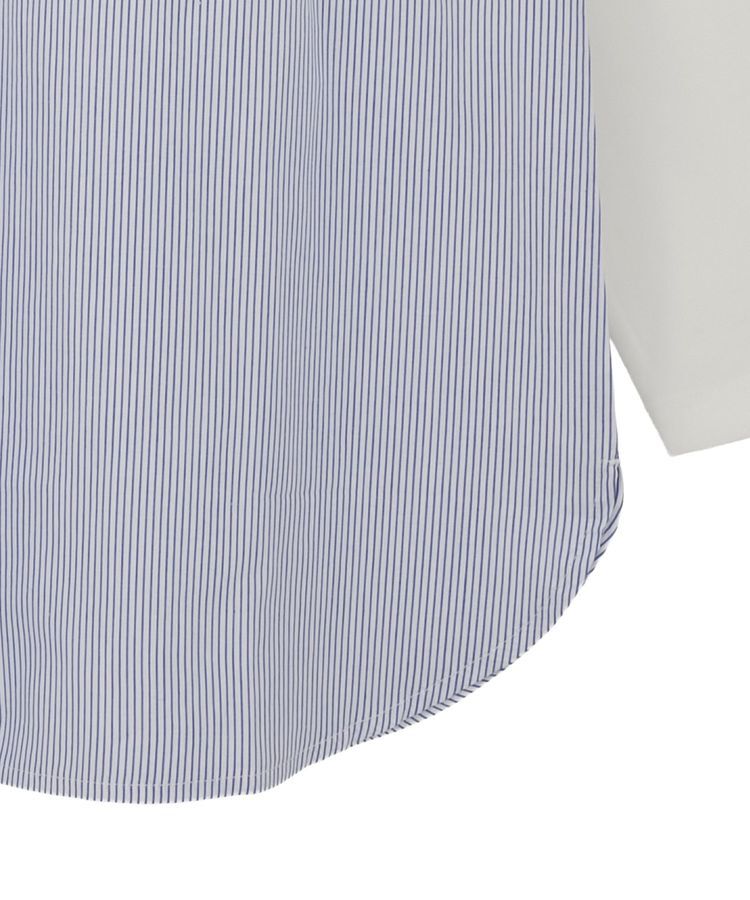 Green Parks「裾ドッキングホワイトインナー」|Tシャツ・カットソー|