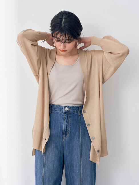 YECCA VECCA「リブタンクトップ」|インナー|