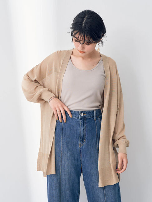 YECCA VECCA「リブタンクトップ」|インナー|