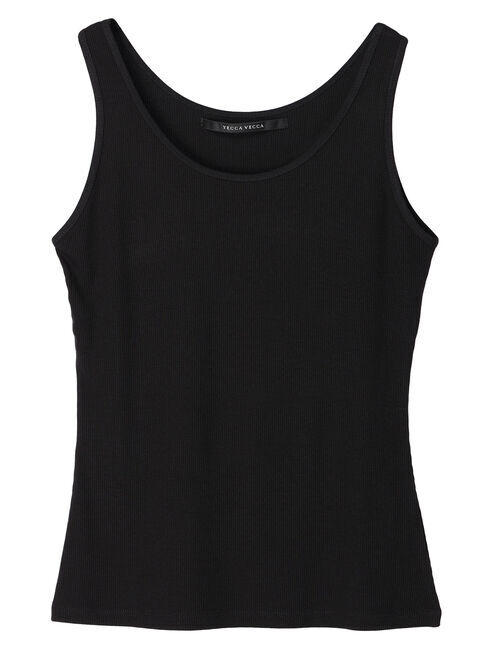 YECCA VECCA「リブタンクトップ」|インナー|