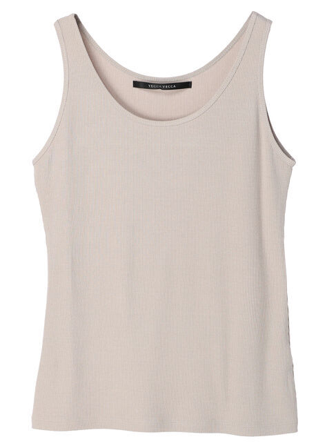 YECCA VECCA「リブタンクトップ」|インナー|
