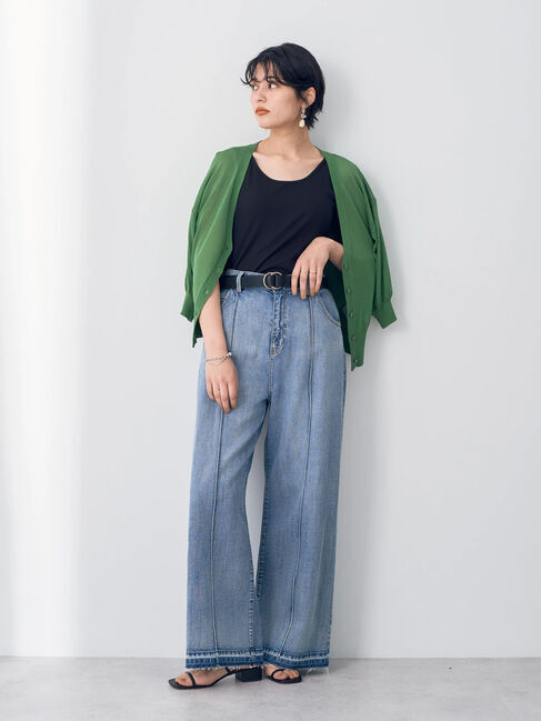 YECCA VECCA「リブタンクトップ」|インナー|