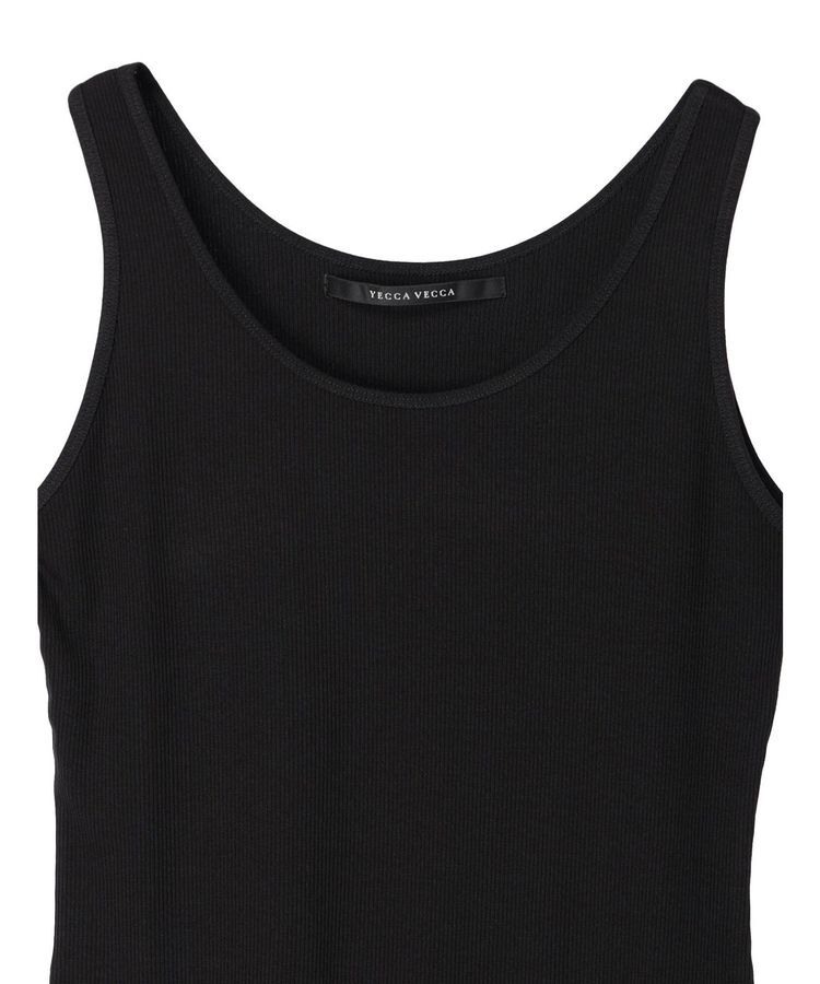 YECCA VECCA「リブタンクトップ」|インナー|