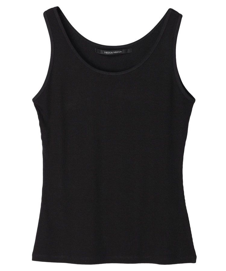 YECCA VECCA「リブタンクトップ」|インナー|