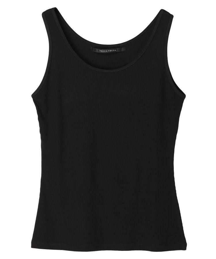 YECCA VECCA「リブタンクトップ」|インナー|