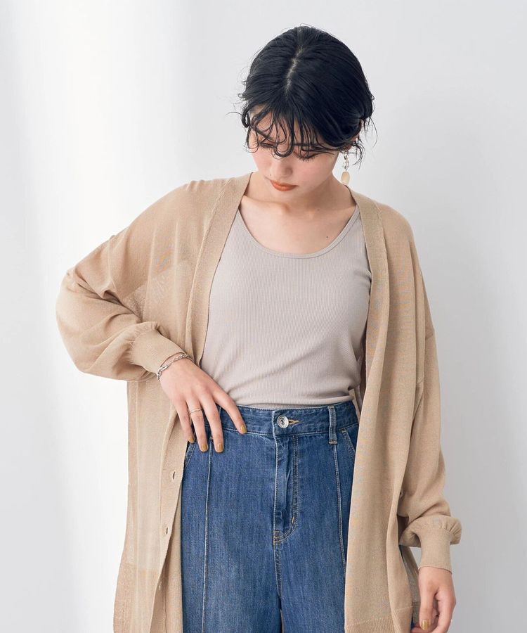 YECCA VECCA「リブタンクトップ」|インナー|