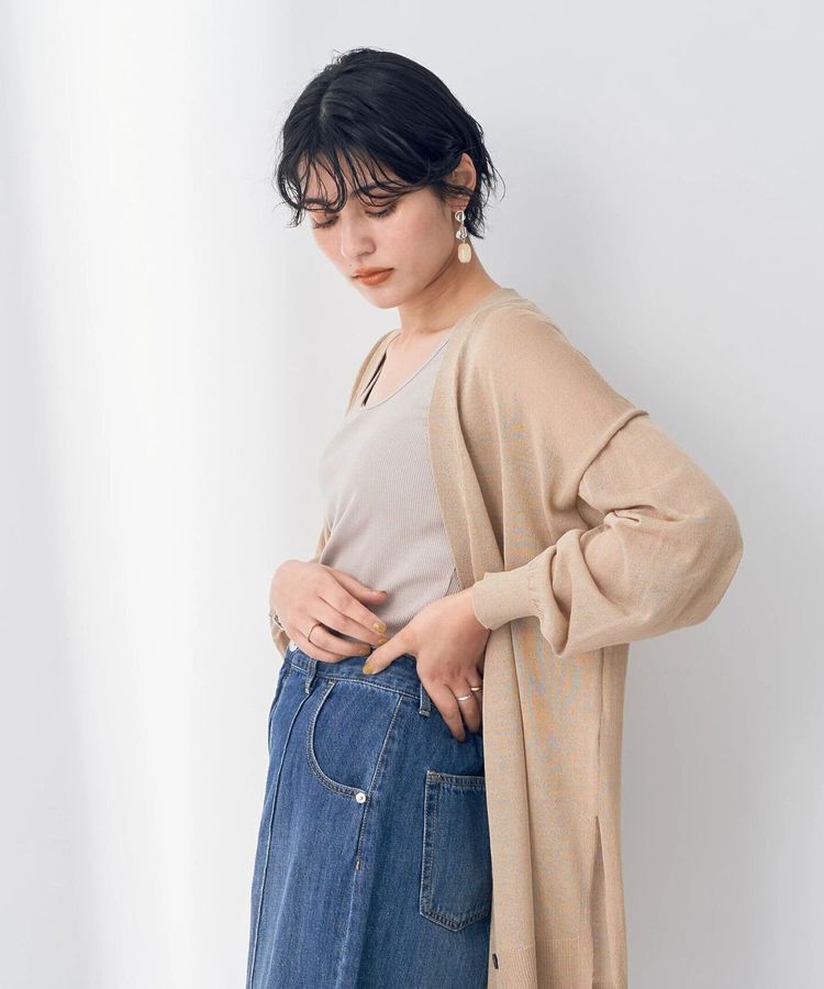 YECCA VECCA「リブタンクトップ」|インナー|