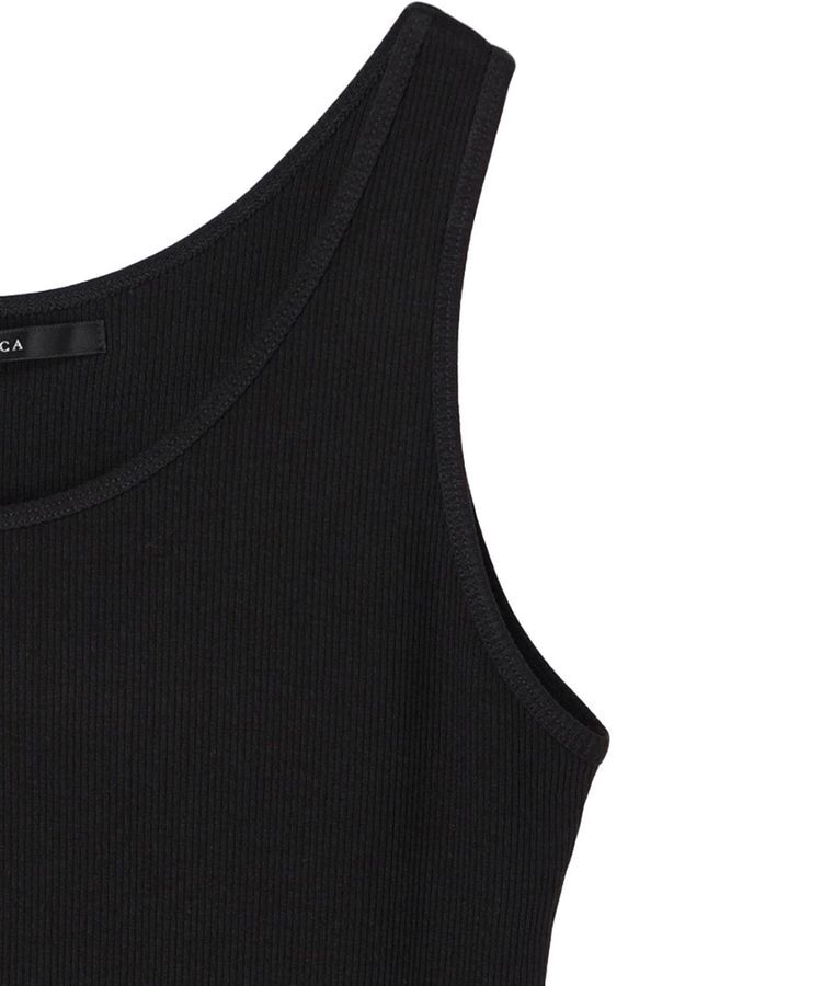 YECCA VECCA「リブタンクトップ」|インナー|