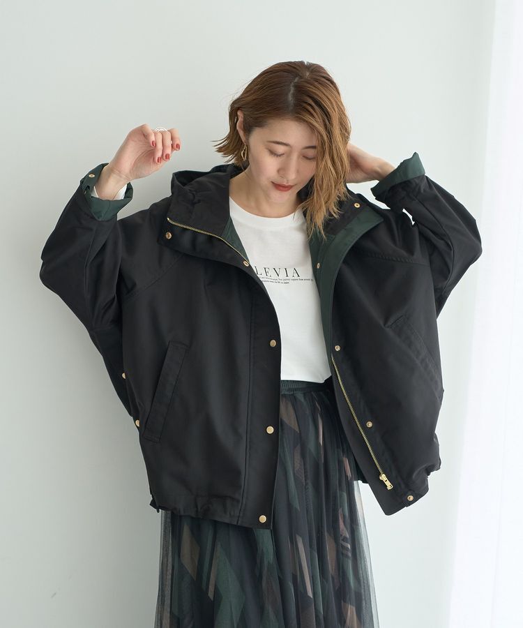 YECCA VECCA「【撥水】マウンテンパーカー」|ブルゾン・スタジャン|Black
